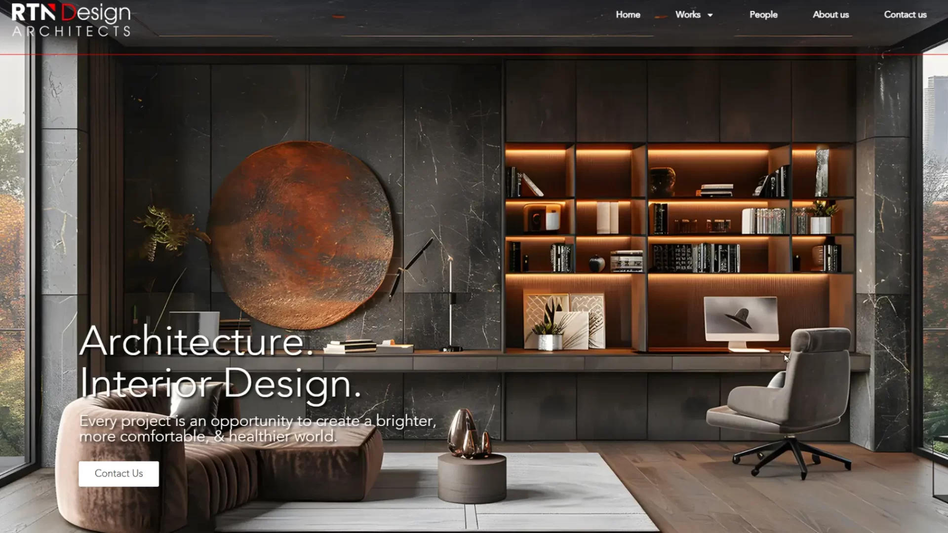 RTN architects design website design | Architect group in Canada